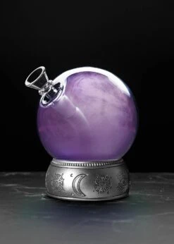 PURPLE CRYSTAL BALL BONG(Purple Crystal Ball Bong)