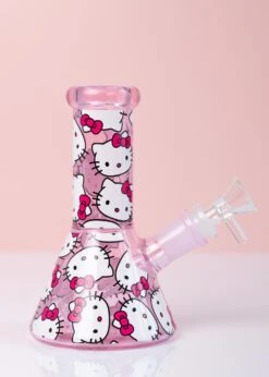 CUTE KITTY BONG 6”(Cute Kitty Bong 6) -Glass Smoke World 4 c393b6e9 a488 4132 95f5 e7e8b951e3ee