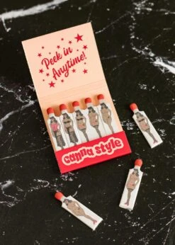 BURLESQUE MATCHBOOK(Burlesque Matchbook) -Glass Smoke World 5matchbookREVISED 2