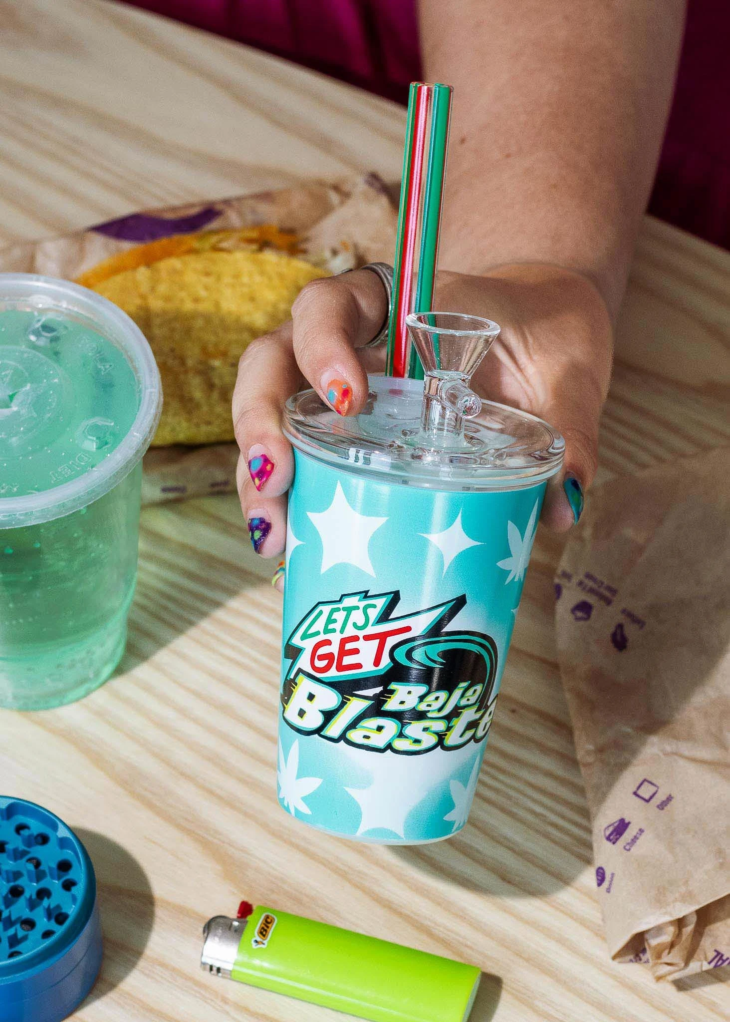 BLASTED SODA BONG(Blasted Soda Bong) 1 BLASTED SODA BONG(Blasted Soda Bong)