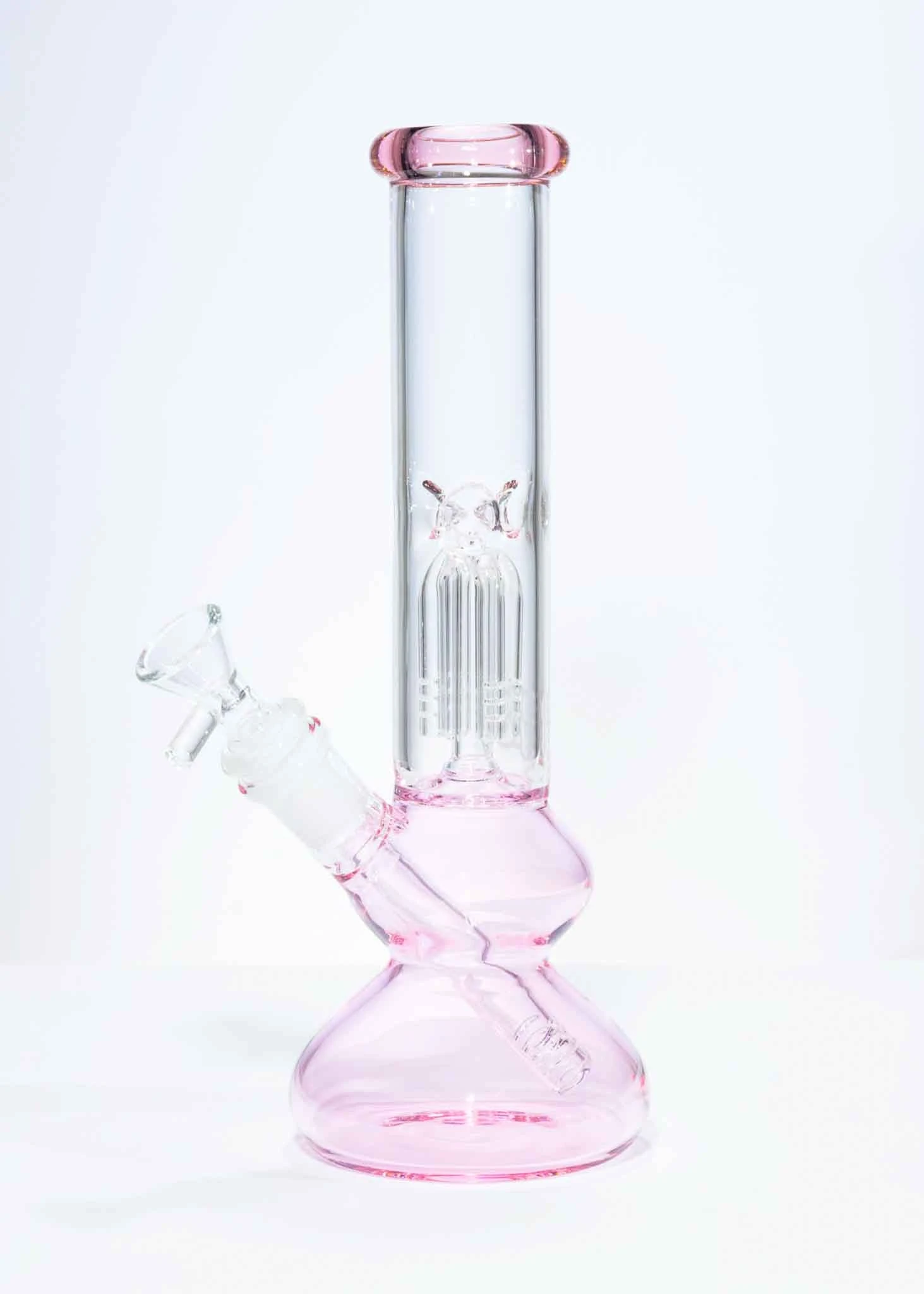 DOUBLE BUBBLE BONG(Canna Style Pretty In Pink Bong) 9 DOUBLE BUBBLE BONG(Canna Style Pretty In Pink Bong) - Image 9