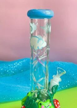 “FRONG” FROG BONG 10"(Frog Bong) 16 “FRONG” FROG BONG 10"(Frog Bong) -Glass Smoke World IMG 0374