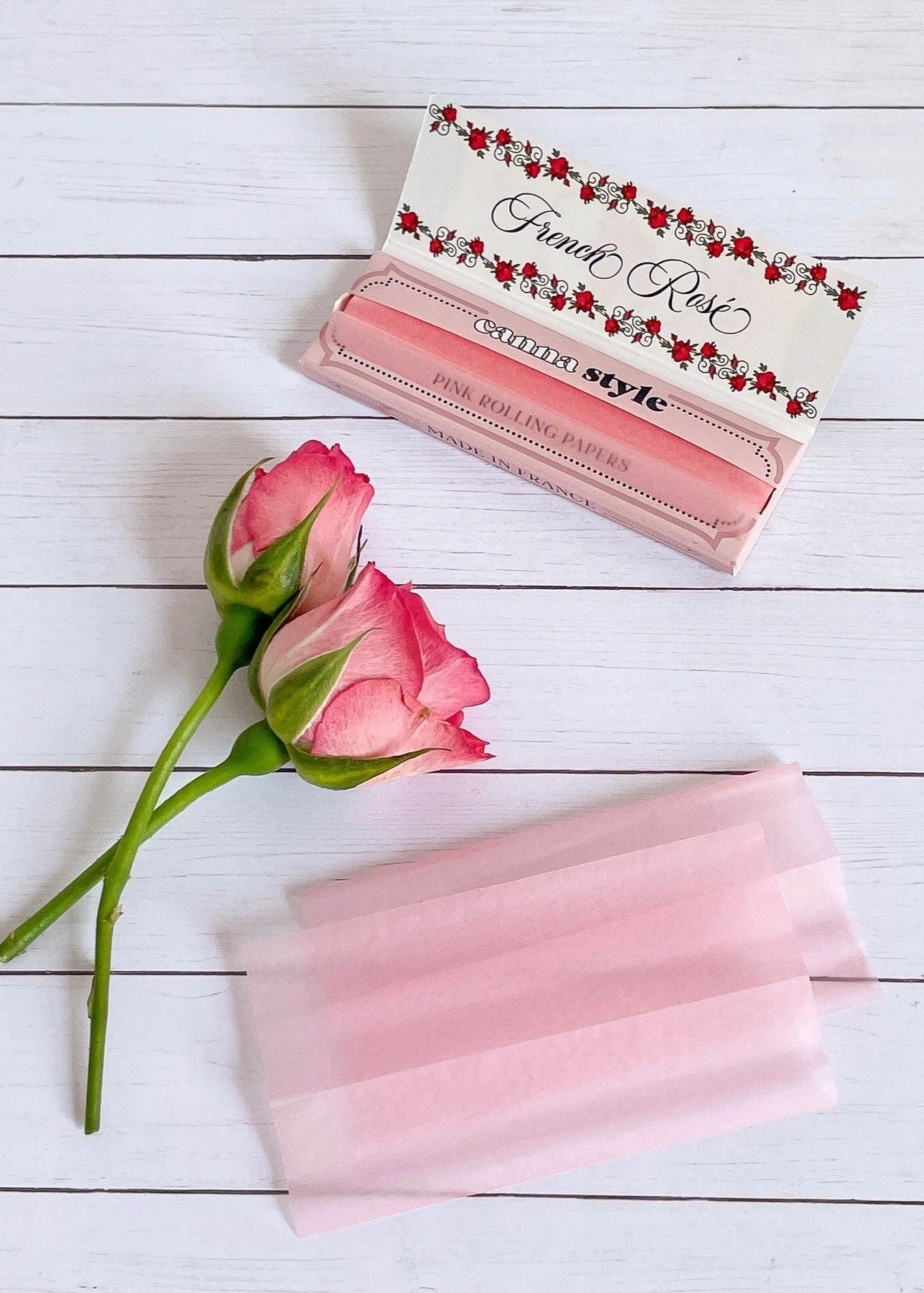 FRENCH ROSE PINK ROLLING PAPERS(French Rose Rolling Papers) 2 FRENCH ROSE PINK ROLLING PAPERS(French Rose Rolling Papers) - Image 2