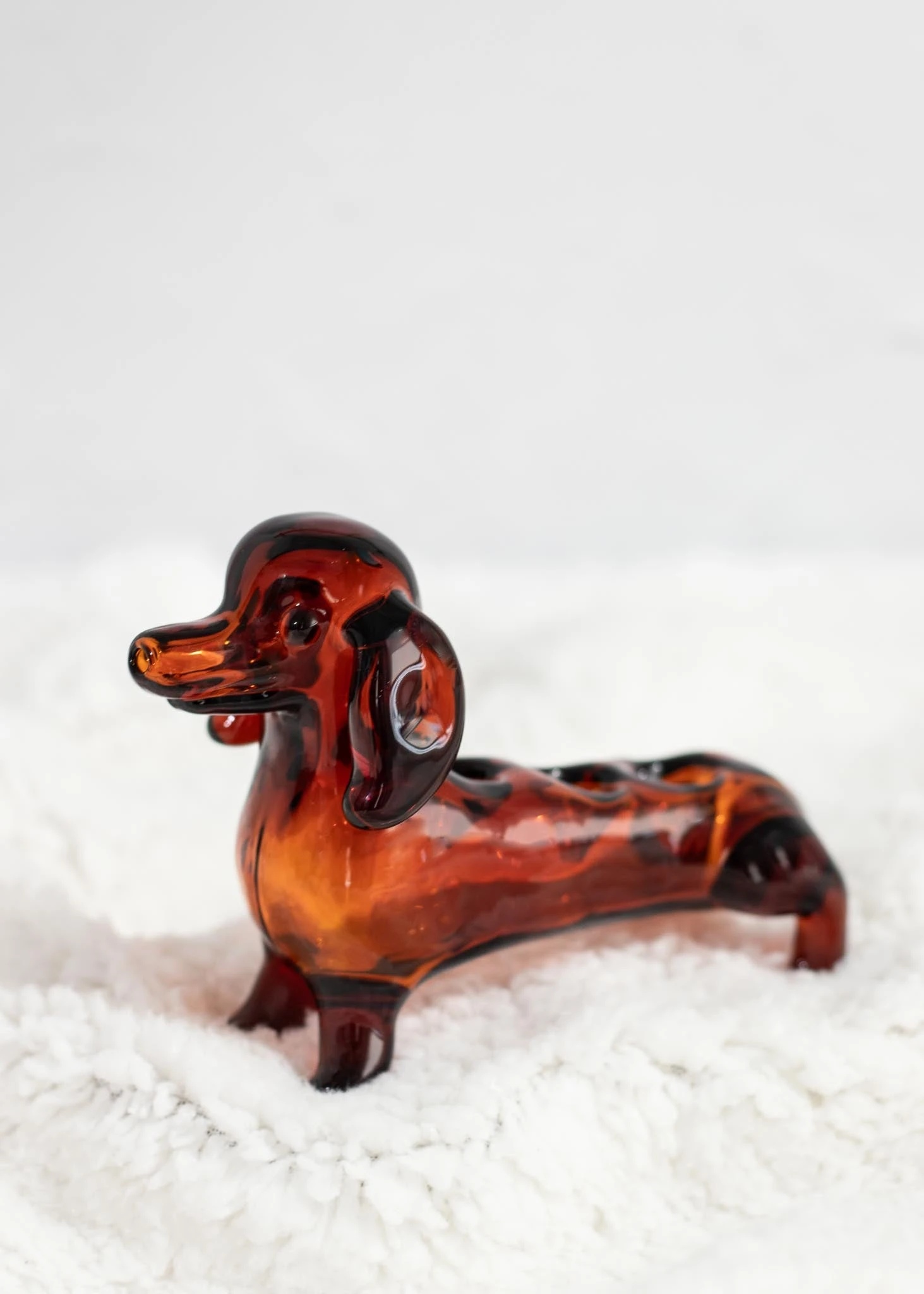 WIENER DOG TRIPLE BOWL PIPE(Weiner Dog Pipe) 2 WIENER DOG TRIPLE BOWL PIPE(Weiner Dog Pipe) - Image 2