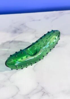 Glass Smoke World 5 PICKLE PIPE(Pickle Pipe)