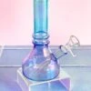 IRIDESCENT GRADIENT BONG 6"(Mini Iridescent Bong)