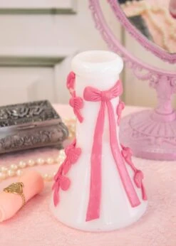 PINK BOW BONG 6"(Pink Bow Bong) 8 PINK BOW BONG 6"(Pink Bow Bong) -Glass Smoke World IMG 8159