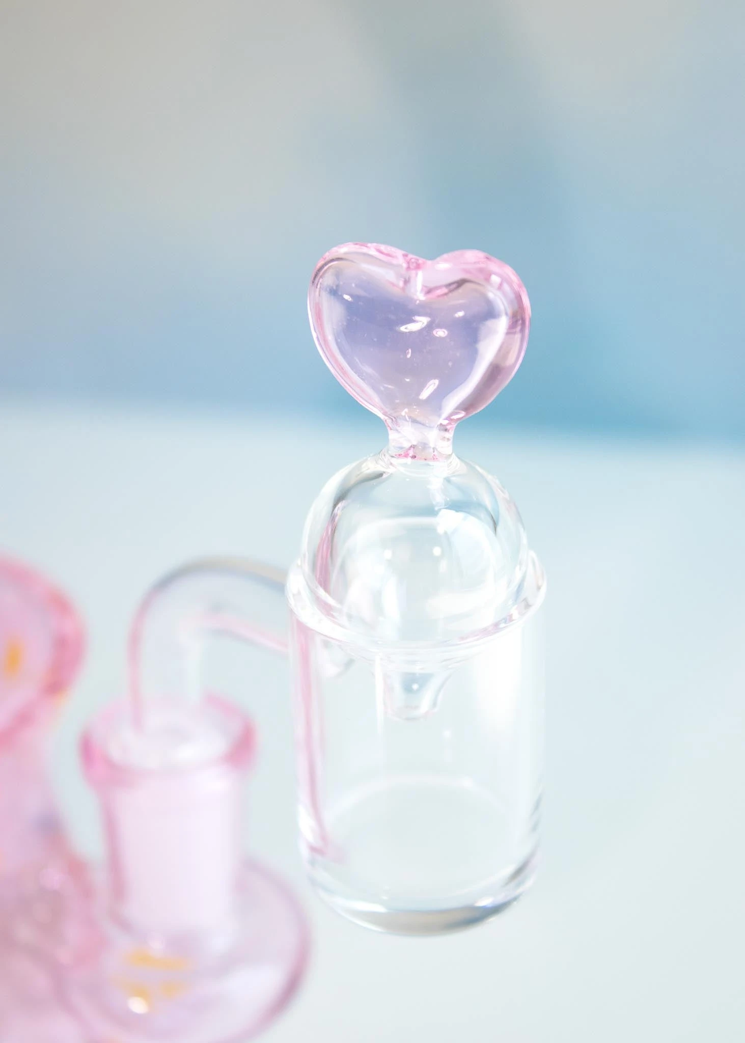 BUBBLE HEART CARB CAP With Banger Included(Bubble Heart Carb Cap With Banger Included) 2 BUBBLE HEART CARB CAP With Banger Included(Bubble Heart Carb Cap With Banger Included) - Image 2