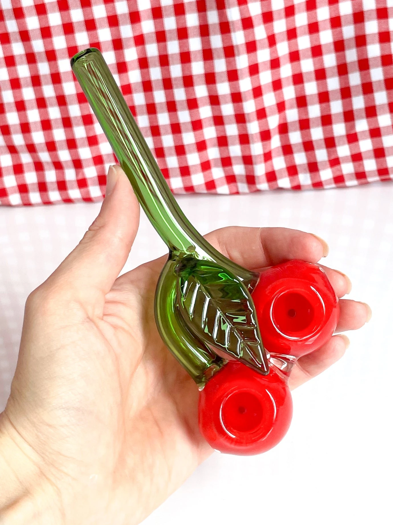 DOUBLE BOWL CHERRY PIPE(Double Cherry Pipe) 3 DOUBLE BOWL CHERRY PIPE(Double Cherry Pipe) - Image 3
