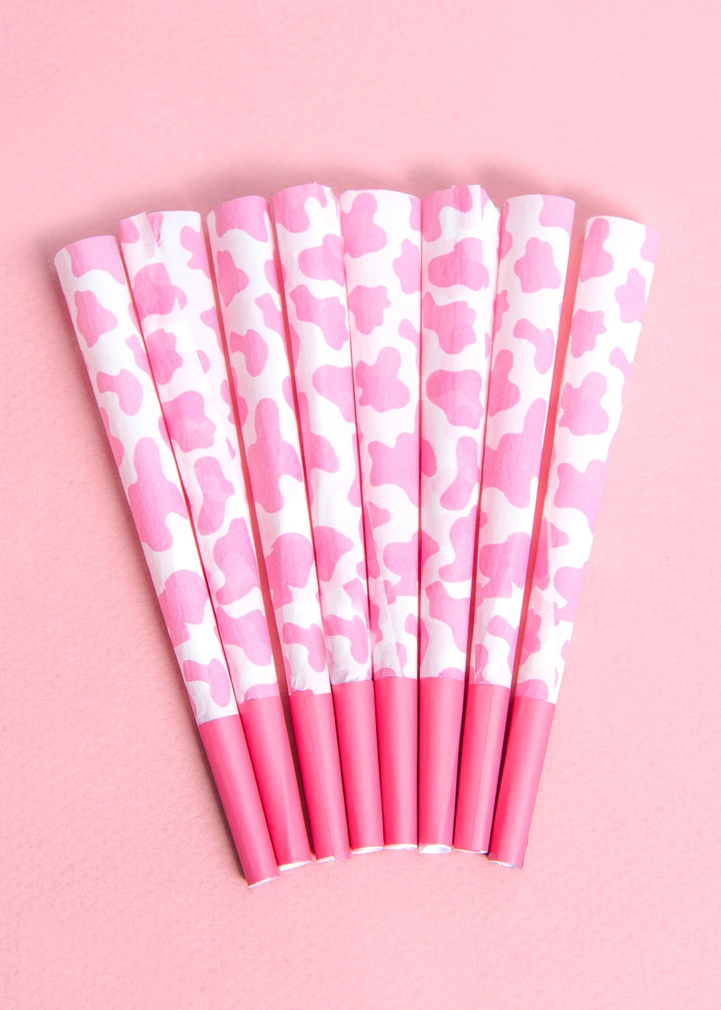 PINK COW CONES (8-pack)(Cow Cones) 1 PINK COW CONES (8-pack)(Cow Cones)