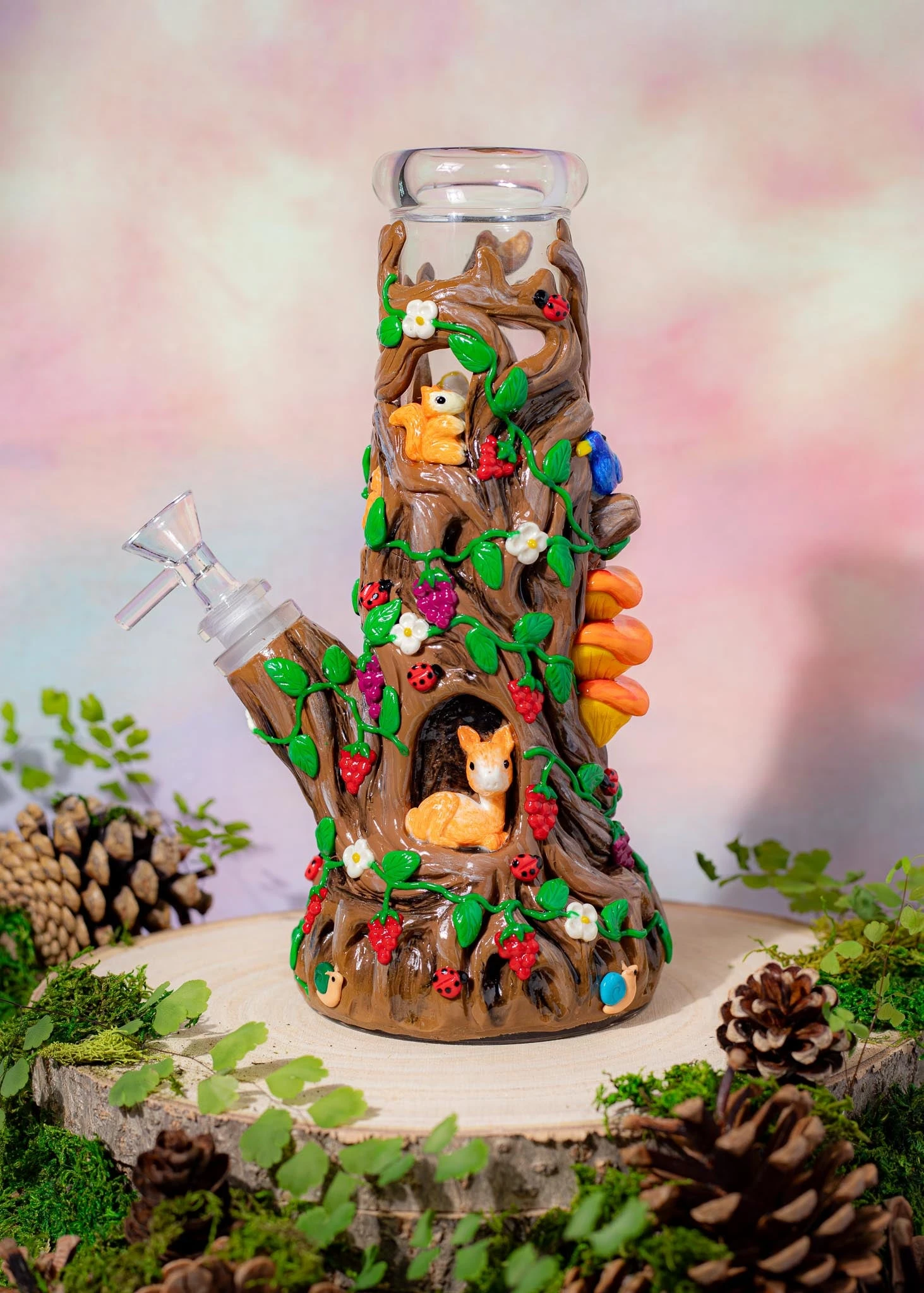 WOODLAND CREATURES BONG(Woodland Creatures Bong) 2 WOODLAND CREATURES BONG(Woodland Creatures Bong) - Image 2