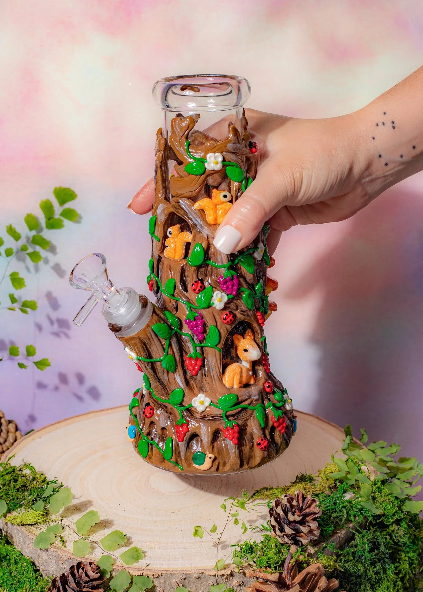 WOODLAND CREATURES BONG(Woodland Creatures Bong) 6 WOODLAND CREATURES BONG(Woodland Creatures Bong) - Image 6