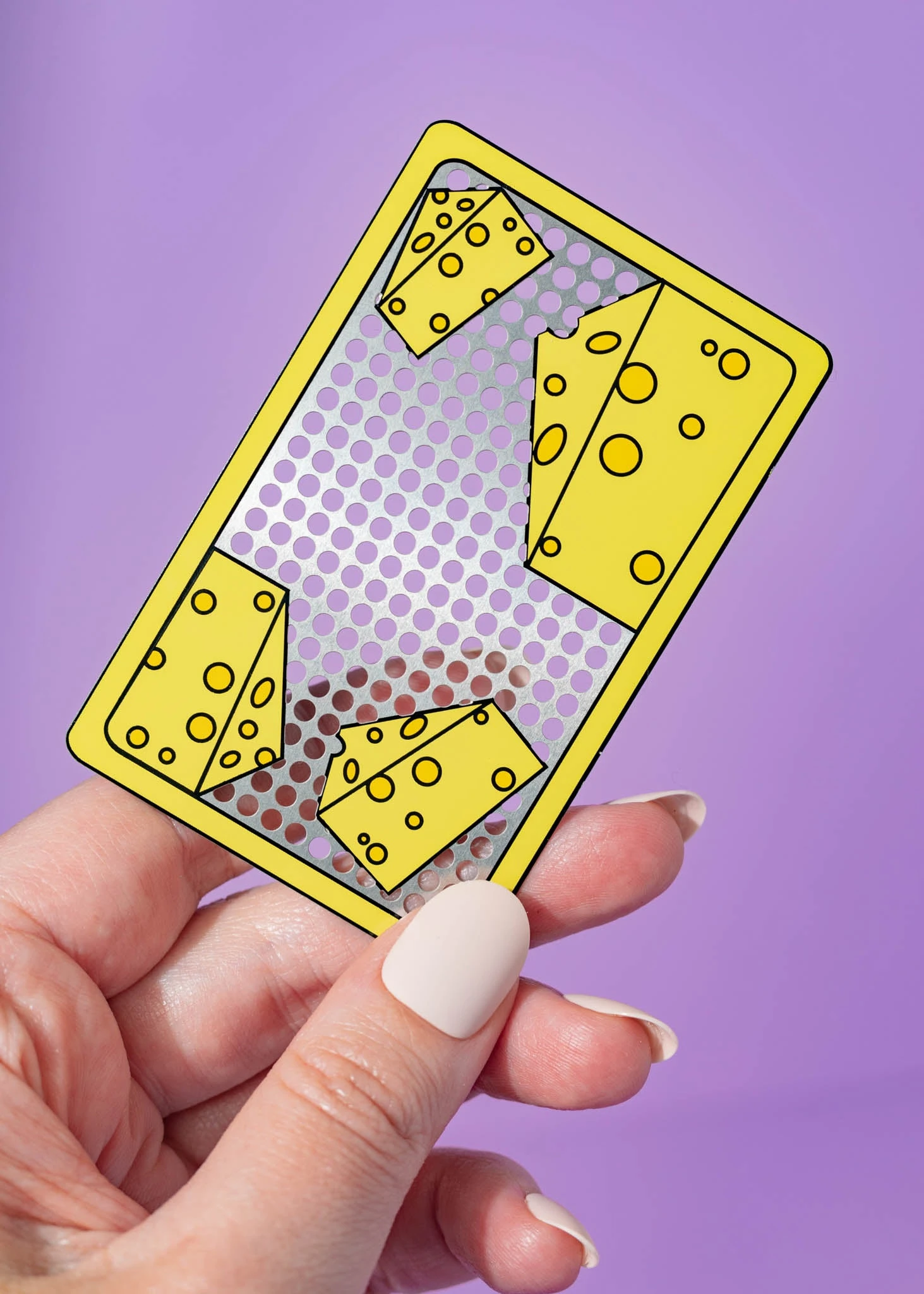 CHEESE GRATER GRINDER CARD(Cheese Card Grinder) 1 CHEESE GRATER GRINDER CARD(Cheese Card Grinder)