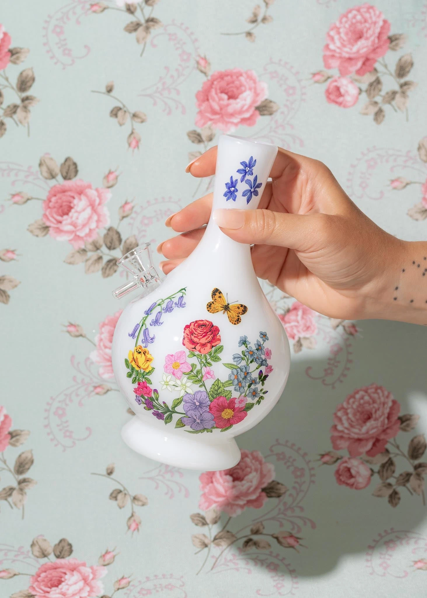 FLORAL VASE BONG(Floral Vase Bong) 3 FLORAL VASE BONG(Floral Vase Bong) - Image 3
