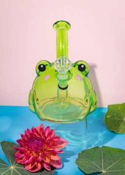 FROG BUBBLER(Frog Bubbler) 7 FROG BUBBLER(Frog Bubbler) -Glass Smoke World frog1