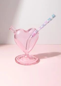 HEART JOINT & BOWL BUBBLER(Heart Bubbler 2 0) -Glass Smoke World heart bubbler 5