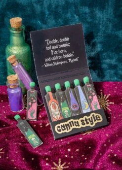 POTION BOTTLE MATCHBOOK(Poison Bottle Matchbook)