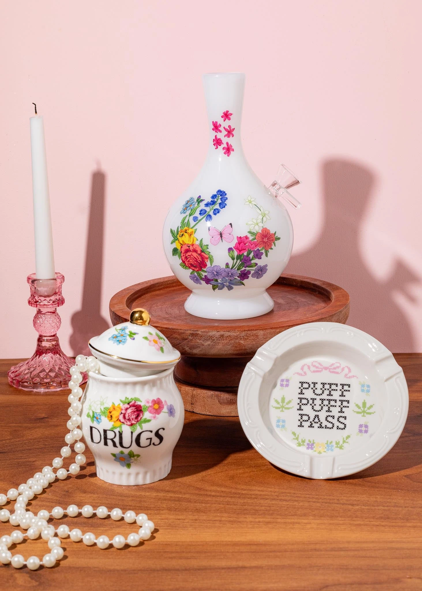 CROSS STITCH ASHTRAY(Cross Stitch Ashtray) 2 CROSS STITCH ASHTRAY(Cross Stitch Ashtray) - Image 2