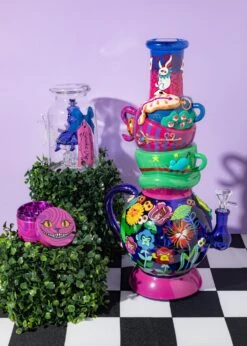 TEA PARTY BONG 16"(Tea Party Bong) 17 TEA PARTY BONG 16"(Tea Party Bong) -Glass Smoke World partial collection4