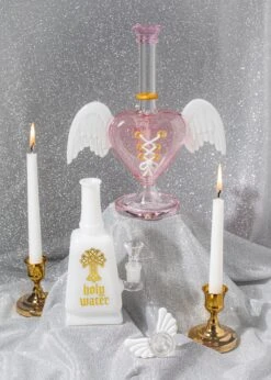 ANGEL HEART BONG(Angel Wings Bong) 10 ANGEL HEART BONG(Angel Wings Bong) -Glass Smoke World saints pieces2 6c748236 3bd0 481b ac4e 733ead369900